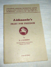 VINTAGE PUBLICATION LITHUANIA FIGHT FOR FREEDOM SOVIET OCCUPATION 1945 picture