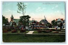 1912 View Of Founders Park Ocean Grove New Jersey NJ Posted Antique Postcard picture