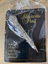 New Alda's Forever silverware pen refillable made from antique silverware 4.5