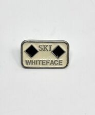 VTG Ski Whiteface Mountain Adirondacks Wilmington NY Black Diamond Enamel Pin A1 picture