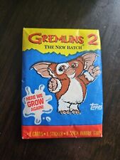 Vintage 1990 Gremlins 2 New Batch Cards, Unopened Pack picture
