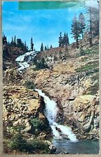 MINARET CASCADES - REDS MEADOW MAMMOTH LAKES, CALIFORNIA Vintage Postcard picture