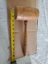 Vintage Antique Wooden Mallet Hammer Primitive Rustic Hand Tool 12