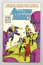 Amazing Heroes #16 VG+ 4.5 1982 picture