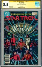 William Shatner SIGNED CGC SS 8.5 Star Trek #1 DC Kirk ~ George Perez Cover Art picture