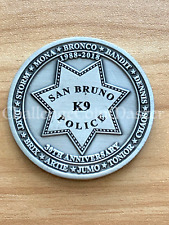 F1 San Bruno Police Department K9 California State Challenge coin picture