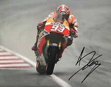 Marc Marquez signed Moto GP 10x8 photo Image A UACC Registered Dealer picture