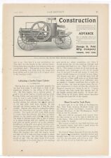 1908 George D. Pohl Mfg. Co. Ad: Gas & Gasoline Engines - Vernon, New York picture