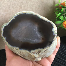 713g  NATURAL Enhydro Agate  ~FREE Moving Water Bubble within Cavity specimen 02 picture