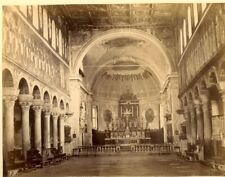 19th century albumen photographs: Rome, Ravenna basilicas, c. 1880-1890 picture