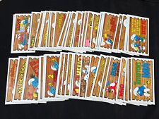 1982 Topps Widevision Smurf Supercards Trading Card Starter Set 52/56 AA 1624 picture