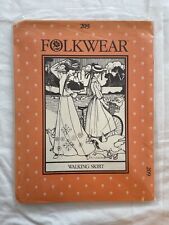 Folkwear Sewing Pattern 209 Walking Skirt 1980 Women New Uncut picture
