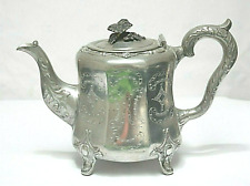 JAMES ALLAN Sheffield Pewter Coffee Teapot 868 Antique 1849-1872 Serveware Old picture
