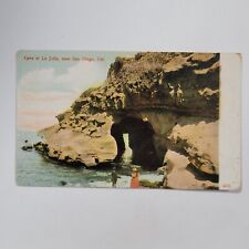Cave At La Jolla Near San Diego California CA Vintage Antique Postcard c1908 picture