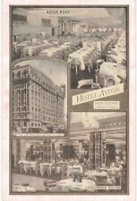 NYC Hotel Astor Roof Multiview Lumitone 1940 New York City  picture