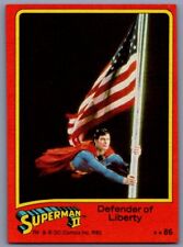 1980 Topps Superman II Defender of Liberty #86 picture