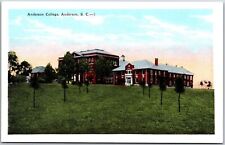 Anderson College Anderson South Carolina SC Grounds And The Building Postcard picture