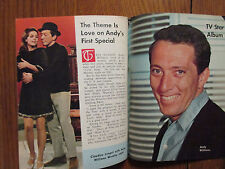 No-1967 Detroit TV Mag(ANDY WILLIAMS/CLAUDINE LONGET/JIMMY DURANTE/SANDY ROBERTS picture