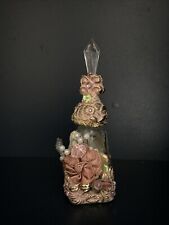 Vintage Katherine’s Collection Perfume Glass Perfume Bottle (empty) Lace/ Sequin picture