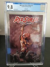 RED SONJA: PRICE OF BLOOD #1 CGC 9.8 GRADED JOSEPH MICHAEL LINSNER VARIANT COVER picture