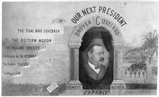 Photo:Campaign Poster,Grover Cleveland,Stepping Stones,c1884 picture