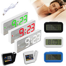 LED/LCD Digital Alarm Clock Time Temperature Backlight Snooze Projection Clock picture