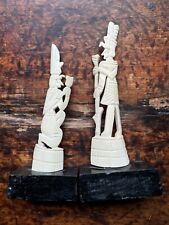 Vintage Carved Natural Material Egyptian Statues Egypt 7