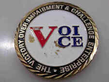 VICTORY OVER IMPAIRMENT CHALLENGE ENTERPRISE CHALLENGE COIN picture