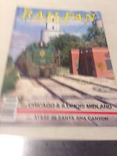 Vintage Railfan Railroad Magazine June 1990 picture