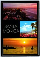 Postcard - Beautiful Santa Monica And The Blue Pacific Ocean - Santa Monica, CA picture