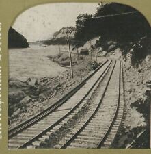 1920'S NIAGARA RIVER BESIDE ELECTRIC RAILWAY METROPOLITAN SERIES STEROVIEW 33-5 picture
