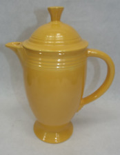 Mint Vintage 1930's Fiestaware Fiesta Large Vintage Coffee Pot Yellow picture