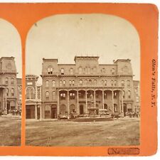 Rockwell House Glens Falls Stereoview c1876 George Irish New York Hotel NY H1346 picture