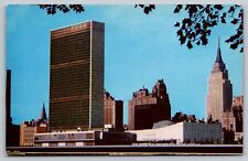 Postcard United Nations Building New York City NY picture