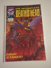 the incomplete deaths head 4 Of 12 April 1993 Marvel comics picture