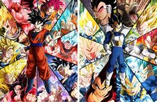 Dragon Ball Goku and Vegeta 3D Holographic Poster - Evolution of Heroes picture