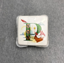 Disney Parks ABC Letters P is for Peter Pans Flight Ceramic Jewelry Trinket Box picture