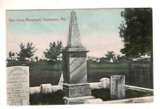 Thomaston ME General Knox Monument 1906 Vintage Postcard picture