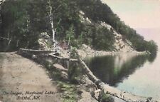 The Ledges Newfound Lake, Bristol, New Hampshire  Vintage PC Posted 1935 picture