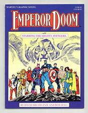 Avengers Emperor Doom GN #1-1ST VF+ 8.5 1987 picture