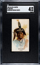 1888 N2 Allen & Ginter British American American Indian Chiefs SGC 4 picture