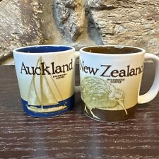 Starbucks Auckland New Zealand 3 Oz Espresso Demi Tasse Mug Set picture