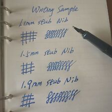1.1mm/1.5mm/1.9mm Stub Nibs Or Feed For LAMY/Yong Sheng 3008/Hero 359 picture