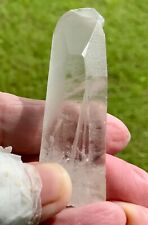 2” RARE LEMURIAN  SEED CRYSTAL REIKI  STARBRARY  PAST TIME GLYPHS   BRAZIL 29 g picture