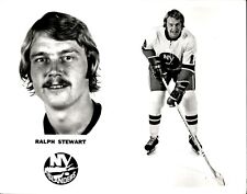 BR49 Rare Original Photo RALPH STEWART New York Islanders Team Promo Ice Hockey picture