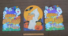 Vtg 1970s Paper Halloween Decorations lot picture