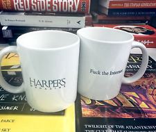 Harper's Magazine F*** The Internet Mug RARE NEW picture