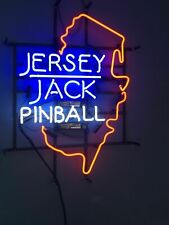 New Jersey Jack Pinball Game Neon Light Sign 24