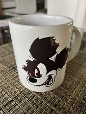 Disney Runaway Brain Mug Evil Mickey Mouse 1995 Vintage Great Cond Ex Employee picture