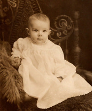 Baby Boy RPPC Postcard Robert Jacob Henry Mick Camden New Jersey ID'd 1913 TP picture